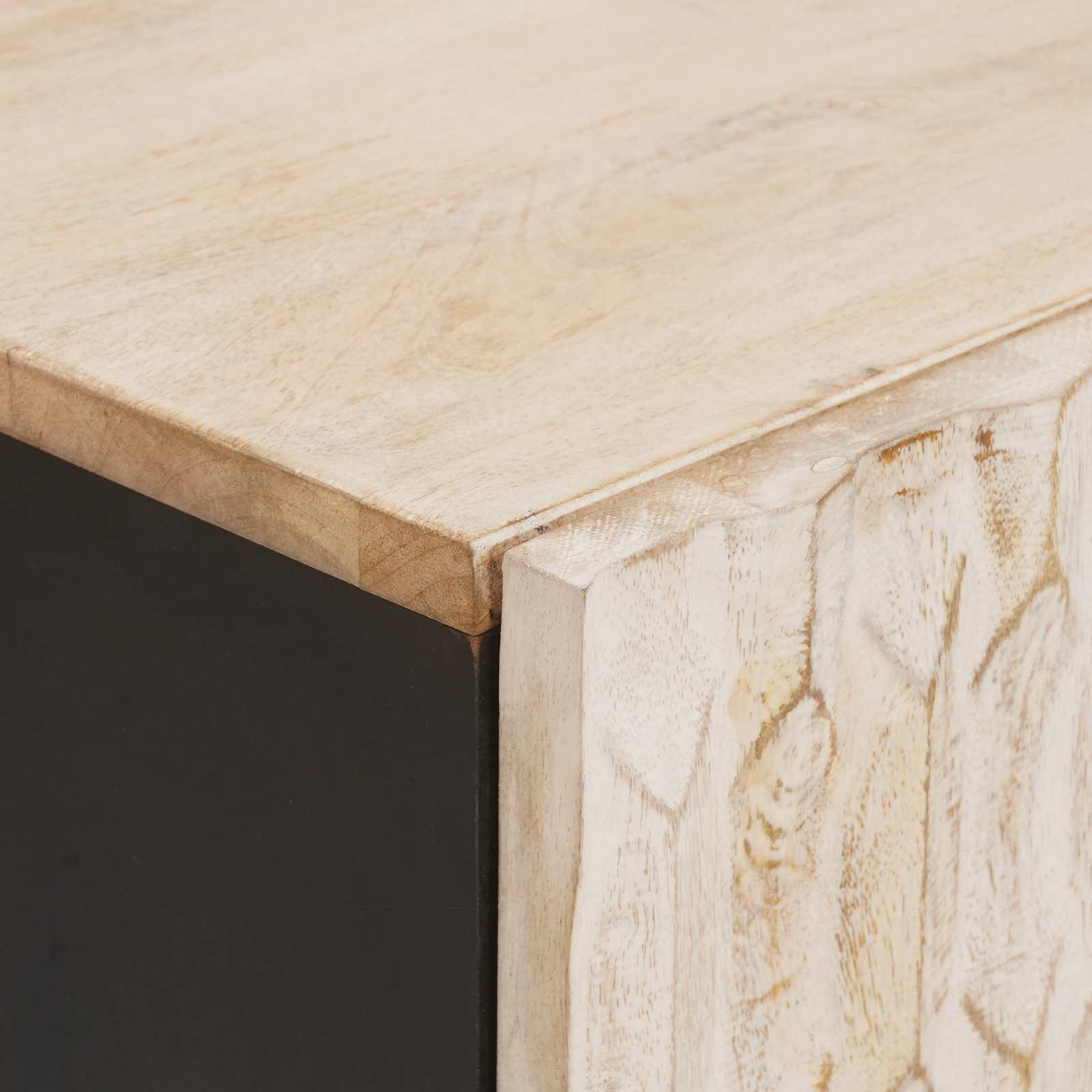 Cabinet de chevet avec tiroir 2 pcs Blanc 40 x 33,5 x 46 cm - XIOS