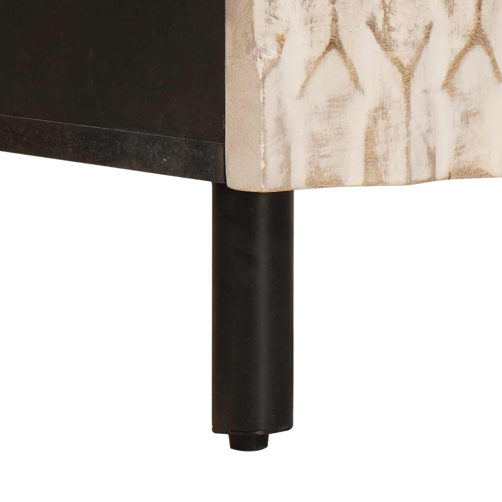 Cabinet de chevet avec tiroir 2 pcs Blanc 40 x 33 x 46 cm - XIOS