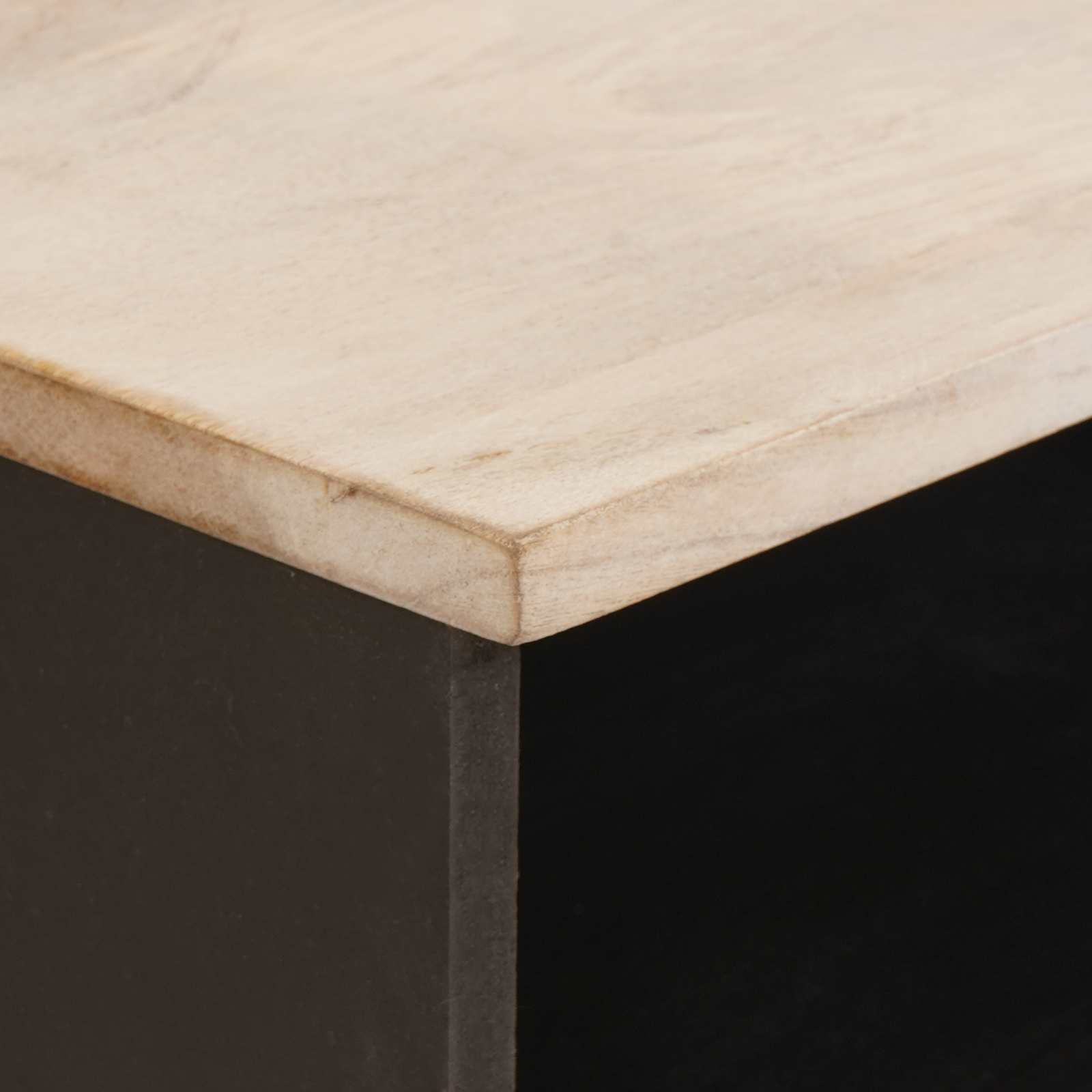 Meuble TV avec tiroir Finition Lavage Blanc 100 x 33 x 46 cm - XIOS