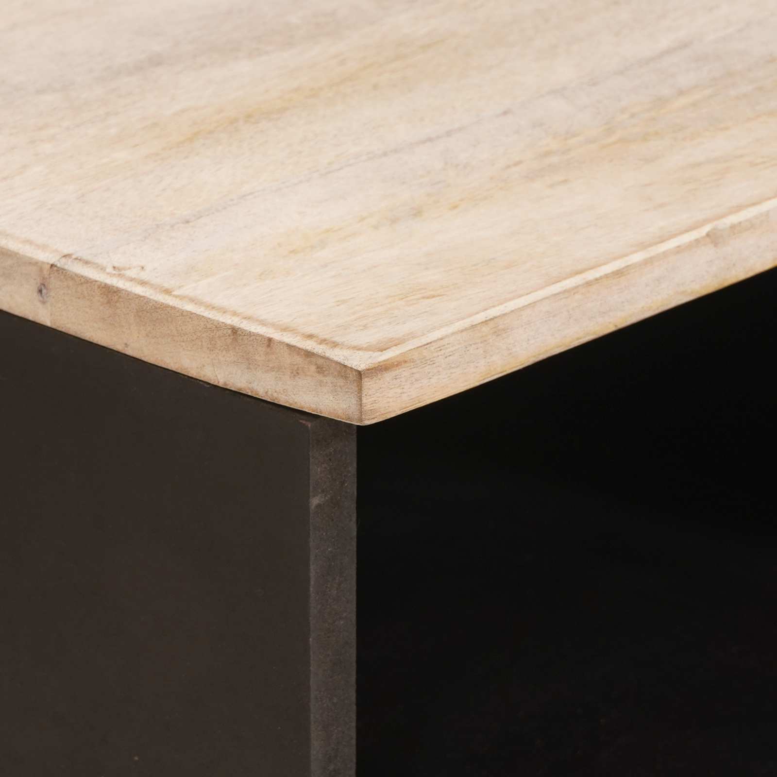 Meuble TV avec tiroir Finition Lavage Blanc 100 x 33 x 46 cm - XIOS
