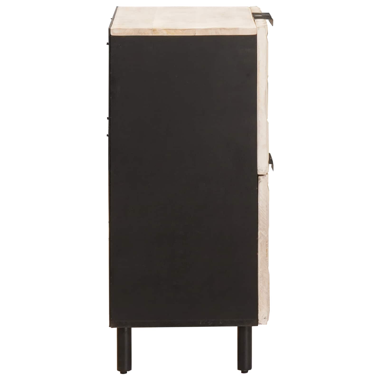Buffet avec stockage Finition Lavage Blanc 60 x 33 x 75 cm - XIOS