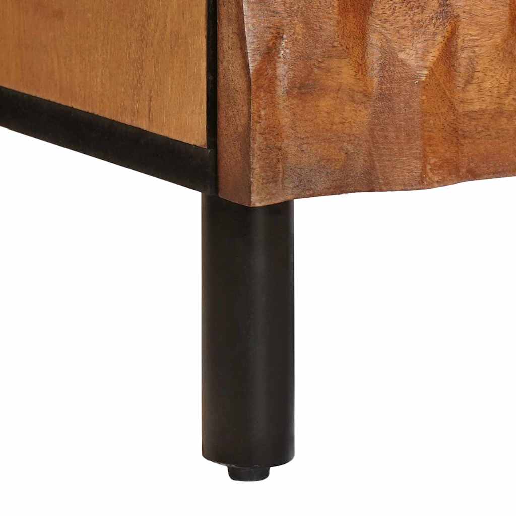 Cabinet de chevet avec tiroir 2 pcs Marron 40 x 33,5 x 46 cm - XIOS