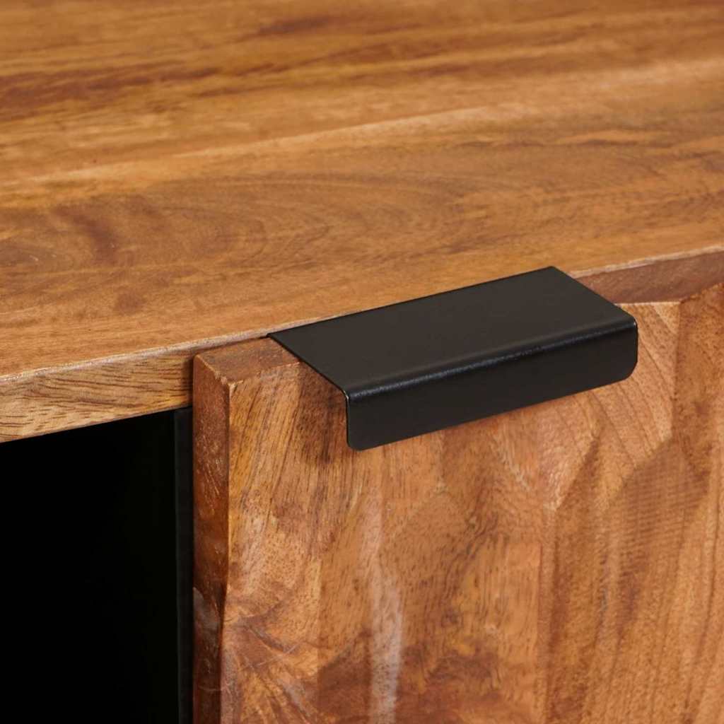 Meuble TV avec étagère Finition Acacia Brun 105 x 33,5 x 46 cm - XIOS