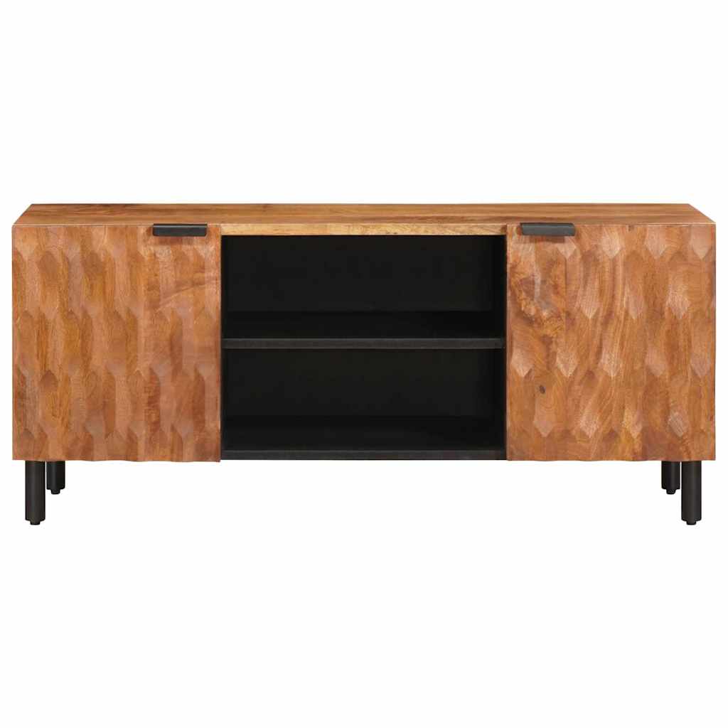 Meuble TV avec étagère Finition Acacia Brun 105 x 33,5 x 46 cm - XIOS