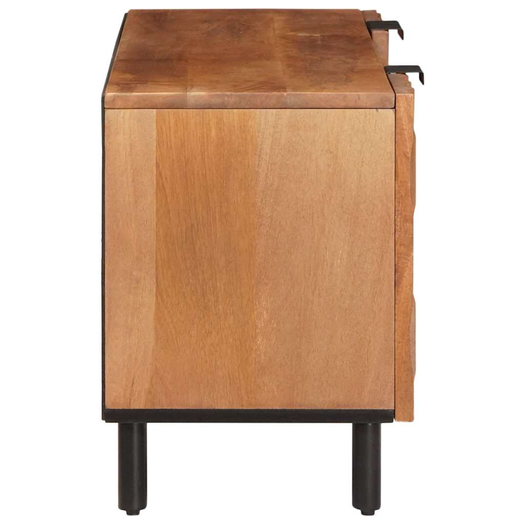 Meuble TV avec étagère Finition Acacia Brun 105 x 33,5 x 46 cm - XIOS