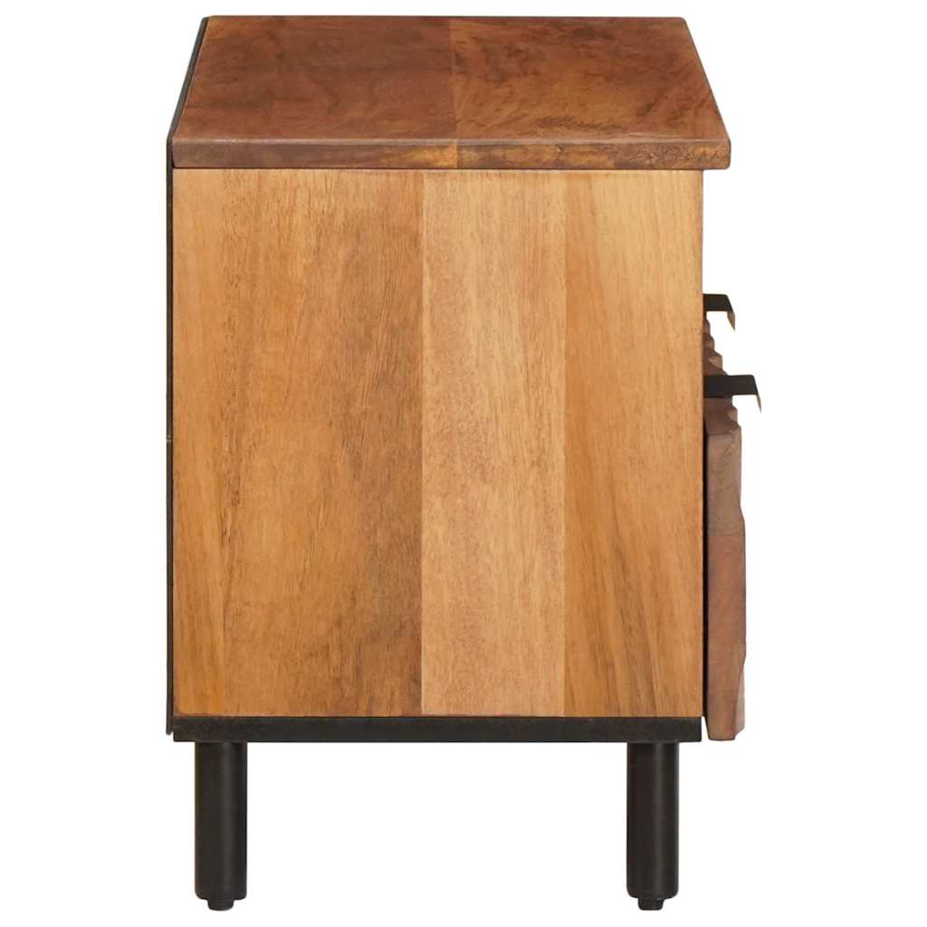 Meuble TV avec tiroir Finition Acacia Brun 70 x 33,5 x 46 cm - XIOS