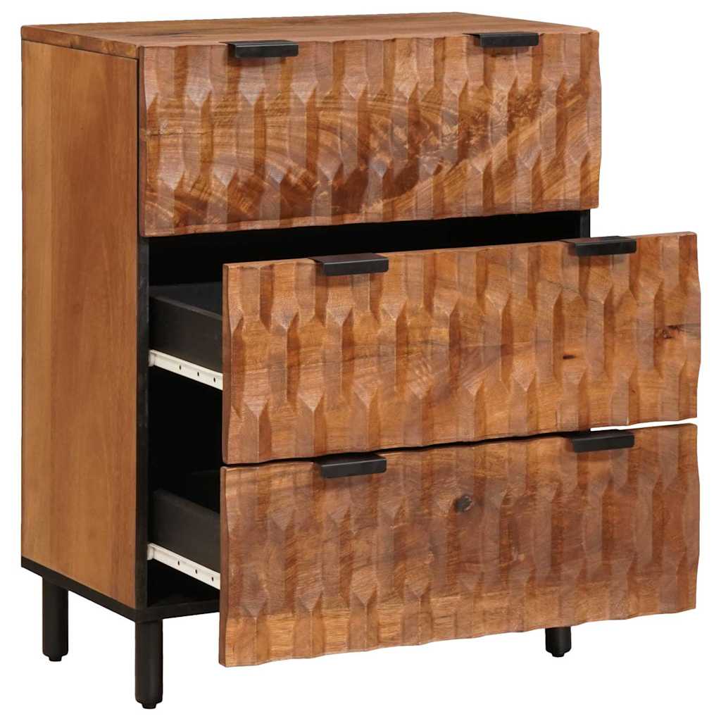Buffet Finition Acacia Brun 60 x 33 x 75 cm - XIOS