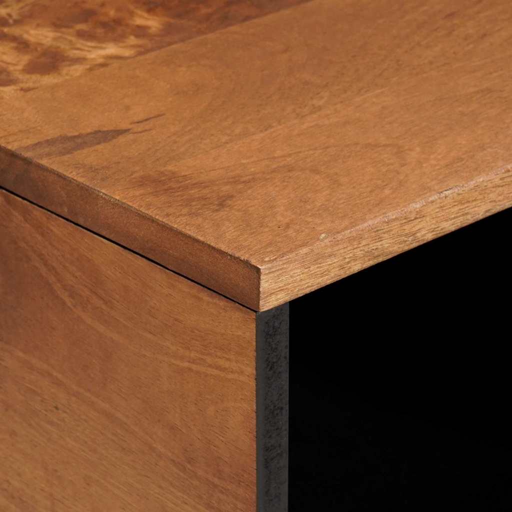 Table basse Marron 80 x 50 x 40 cm Bois de mangue massif - XIOS