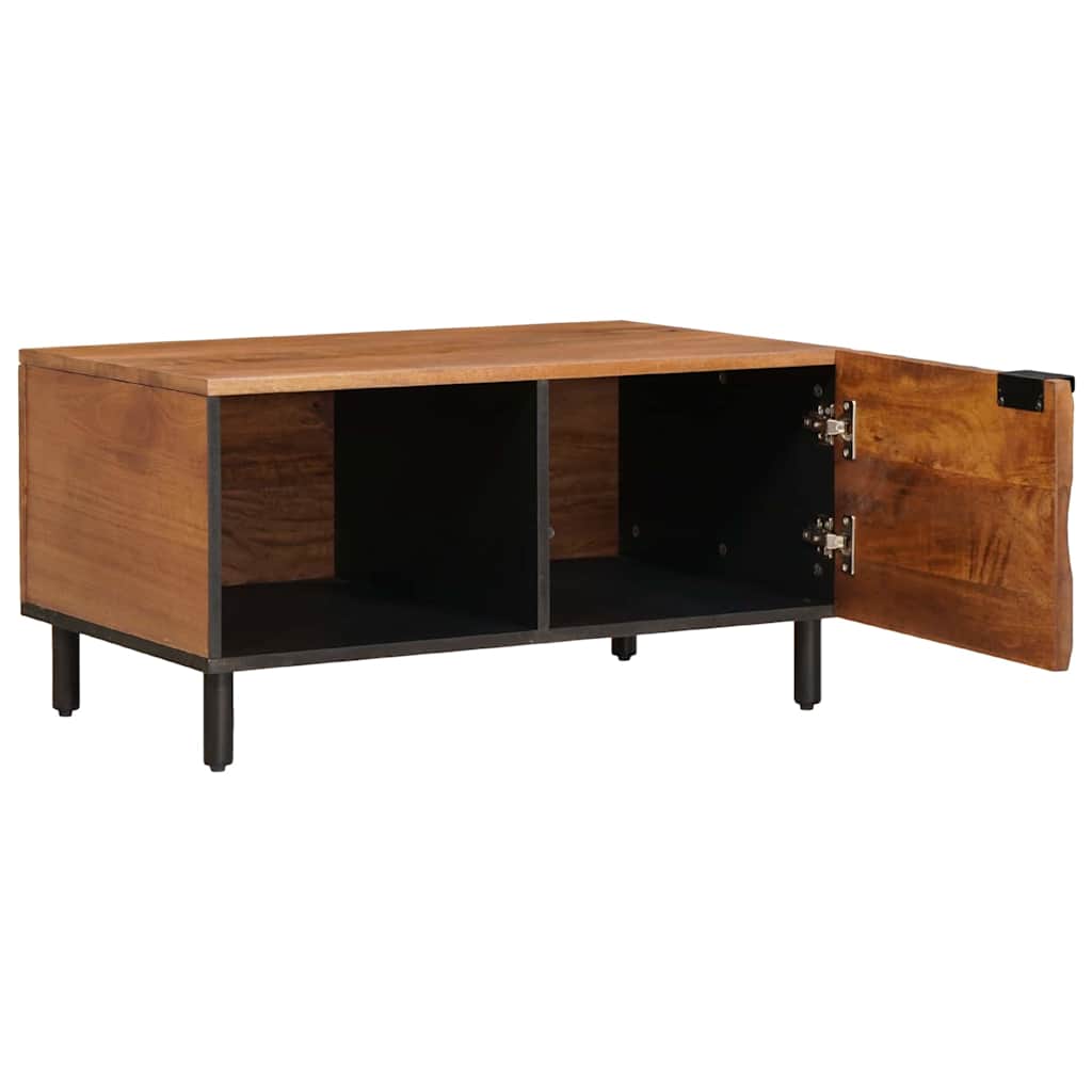 Table basse Marron 80 x 50 x 40 cm Bois de mangue massif - XIOS
