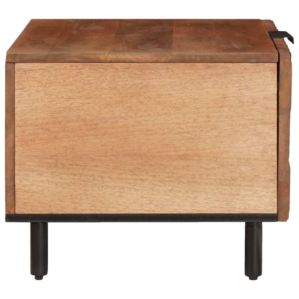 Table basse Marron 80 x 50 x 40 cm Bois de mangue massif - XIOS