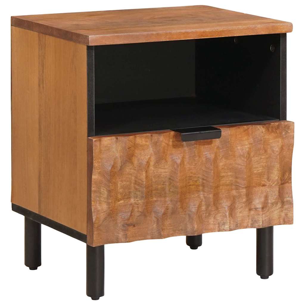 Cabinet de chevet avec tiroir 2 pcs Marron 40 x 33 x 46 cm - XIOS