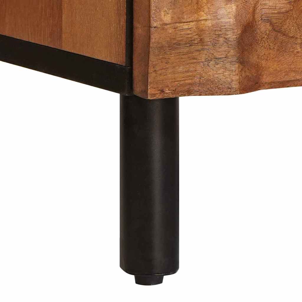 Cabinet de chevet Marron 50 x 33 x 60 cm Bois de mangue massif - XIOS