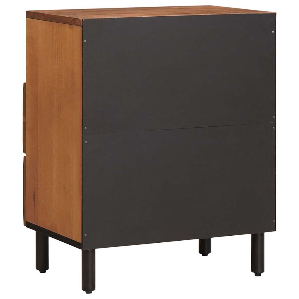 Cabinet de chevet Marron 50 x 33 x 60 cm Bois de mangue massif - XIOS