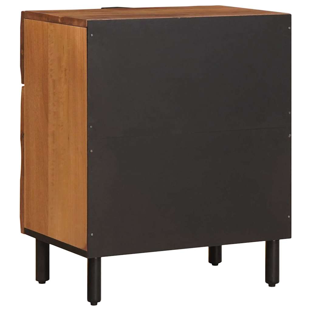 Cabinet de chevet Marron 50 x 33 x 60 cm Bois de mangue massif - XIOS