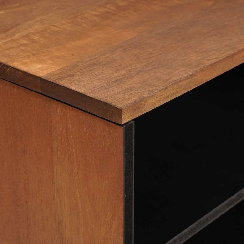 Meuble TV avec stockage Finition Acacia Brun 80 x 33 x 46 cm - XIOS