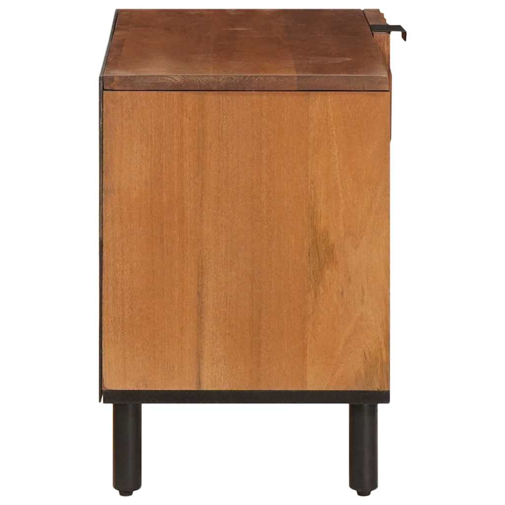 Meuble TV avec stockage Finition Acacia Brun 80 x 33 x 46 cm - XIOS