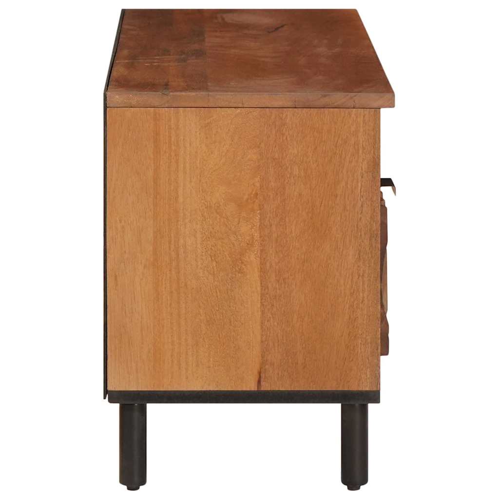 Meuble TV avec tiroir Finition Acacia Brun 100 x 33,5 x 46 cm - XIOS