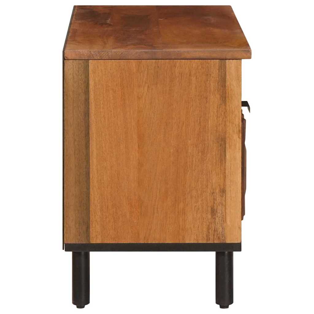 Meuble TV avec tiroir Finition Acacia Brun 80 x 33 x 46 cm - XIOS