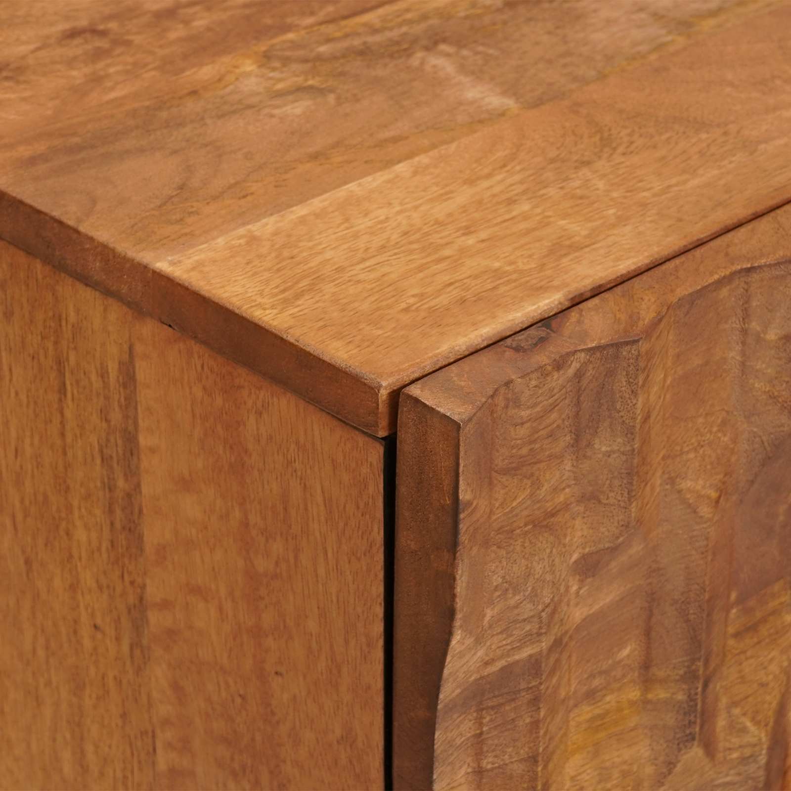 Buffet avec tiroir Finition Acacia Brun 40 x 33,5 x 75 cm - XIOS