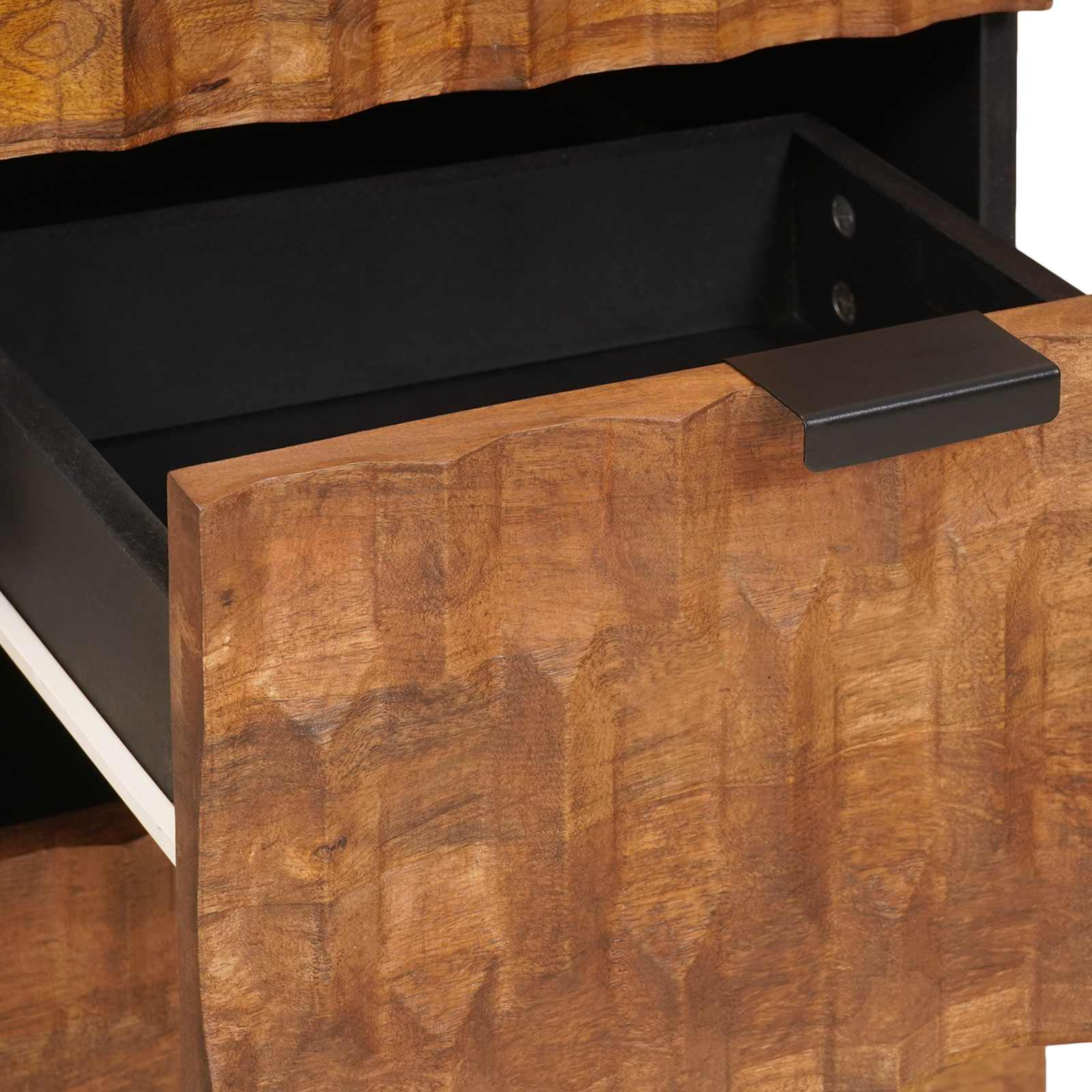 Buffet avec tiroir Finition Acacia Brun 40 x 33,5 x 75 cm - XIOS