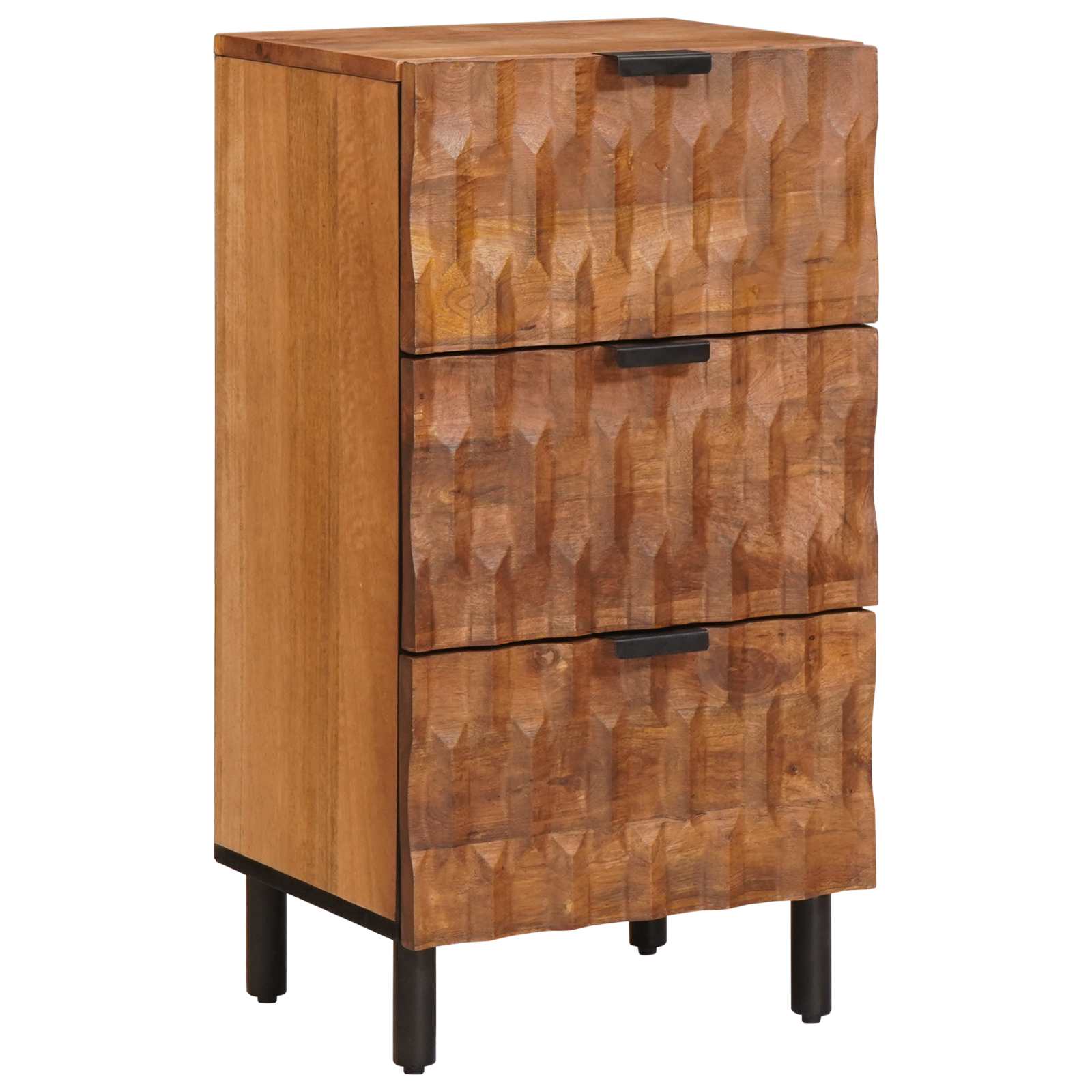 Buffet avec tiroir Finition Acacia Brun 40 x 33,5 x 75 cm - XIOS