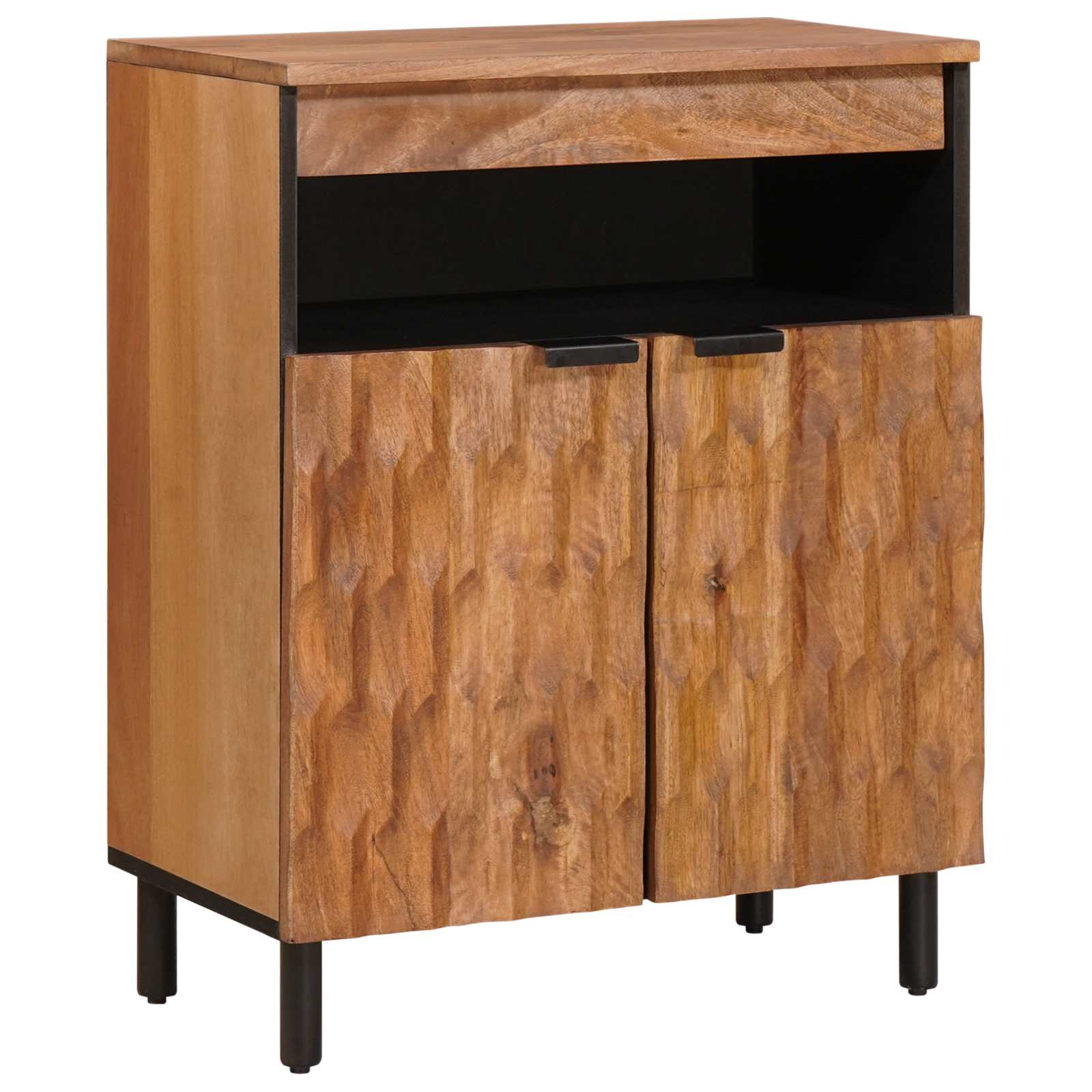 Buffet avec stockage Finition Acacia Brun 60 x 33,5 x 75 cm - XIOS