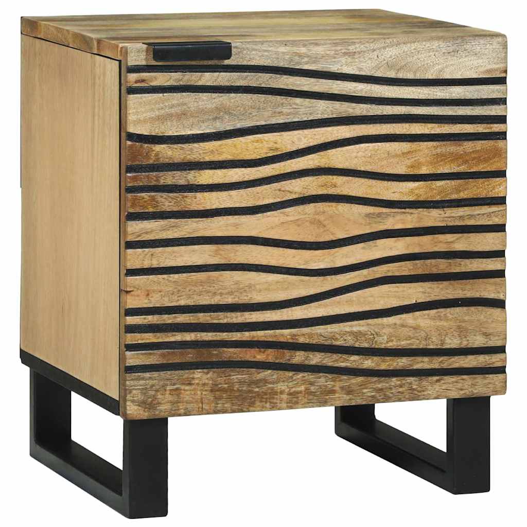 Tables de chevet Marron et Noir 40 x 33 x 46 cm - XIOS