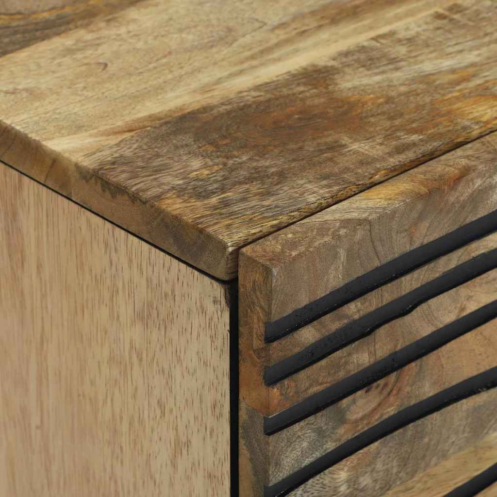 Cabinet de chevet avec tiroir Marron 40 x 33 x 46 cm - XIOS