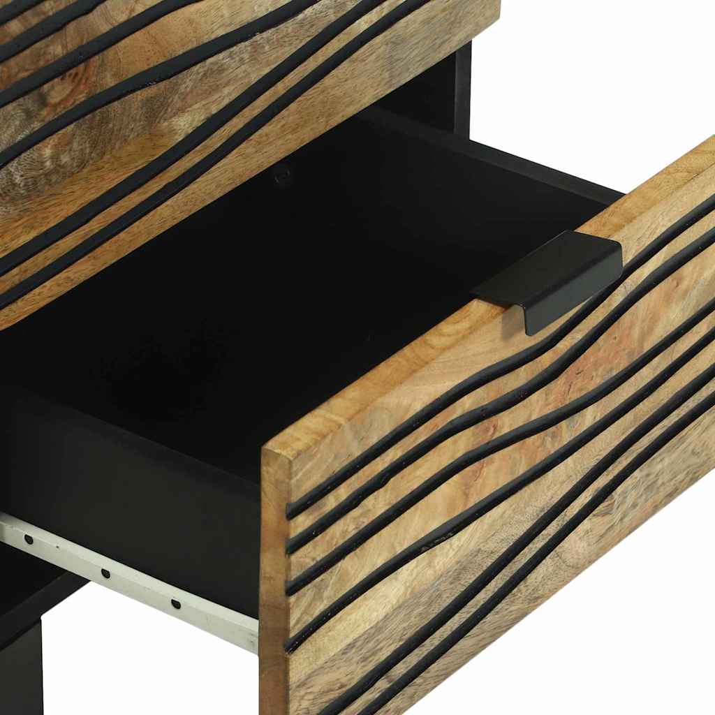 Cabinet de chevet avec tiroir 2 pcs Marron 40 x 33 x 46 cm - XIOS