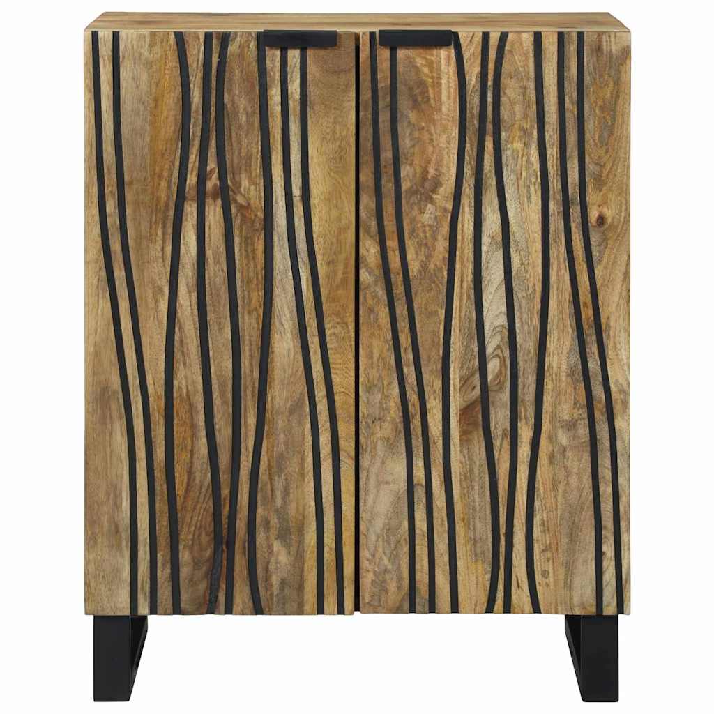 Buffet Marron 60 x 33.5 x 75 cm Bois de manguier massif - XIOS