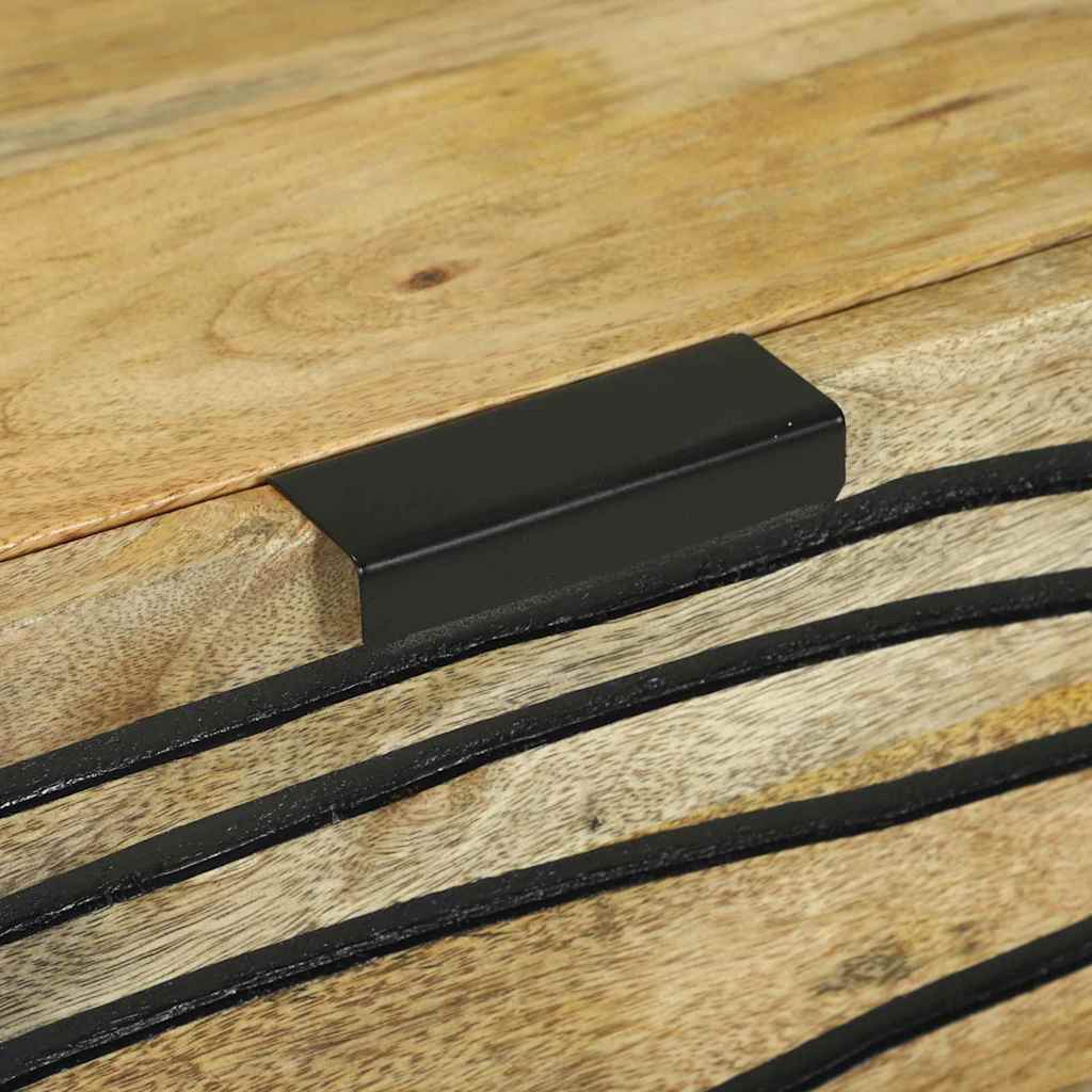 Buffet Marron 60 x 33.5 x 75 cm Bois de manguier massif - XIOS