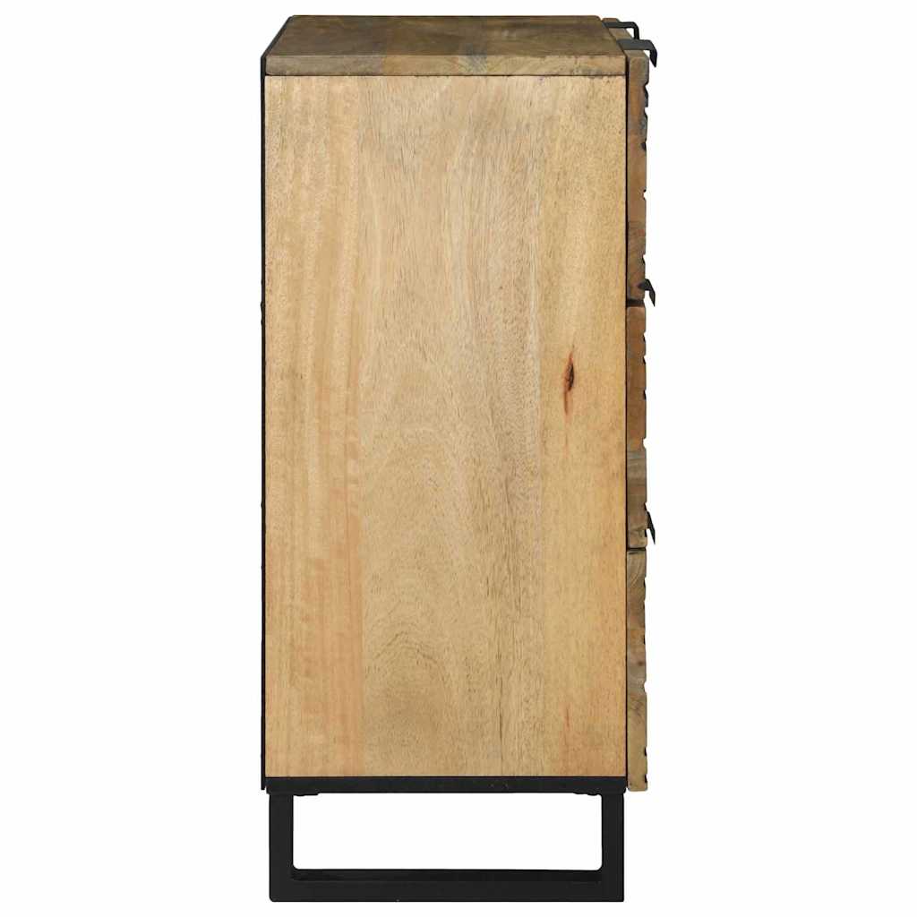 Buffet Marron 60 x 33.5 x 75 cm Bois de manguier massif - XIOS