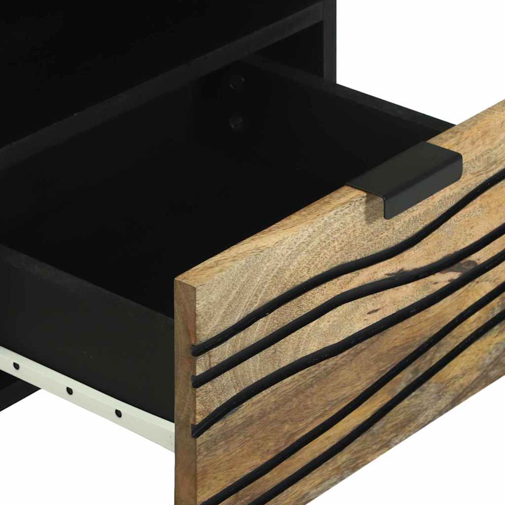 Cabinet de chevet avec tiroir Marron 40 x 33 x 46 cm - XIOS