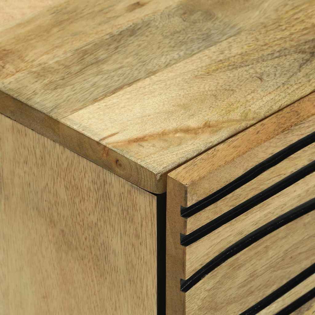 Table de chevet Naturel 50 x 33 x 60 cm Bois d'ingénierie - XIOS
