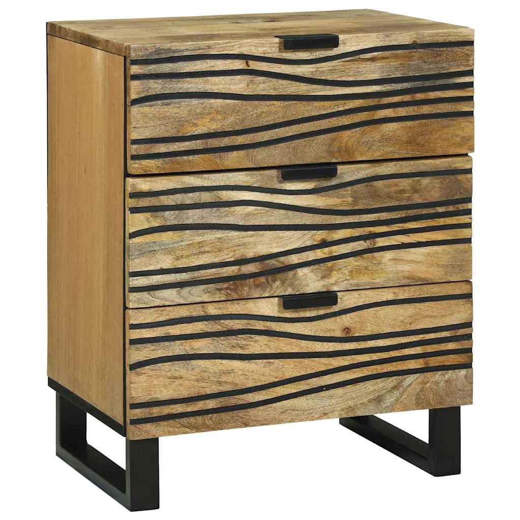 Cabinet de chevet avec tiroir Marron 50 x 33 x 60 cm - XIOS
