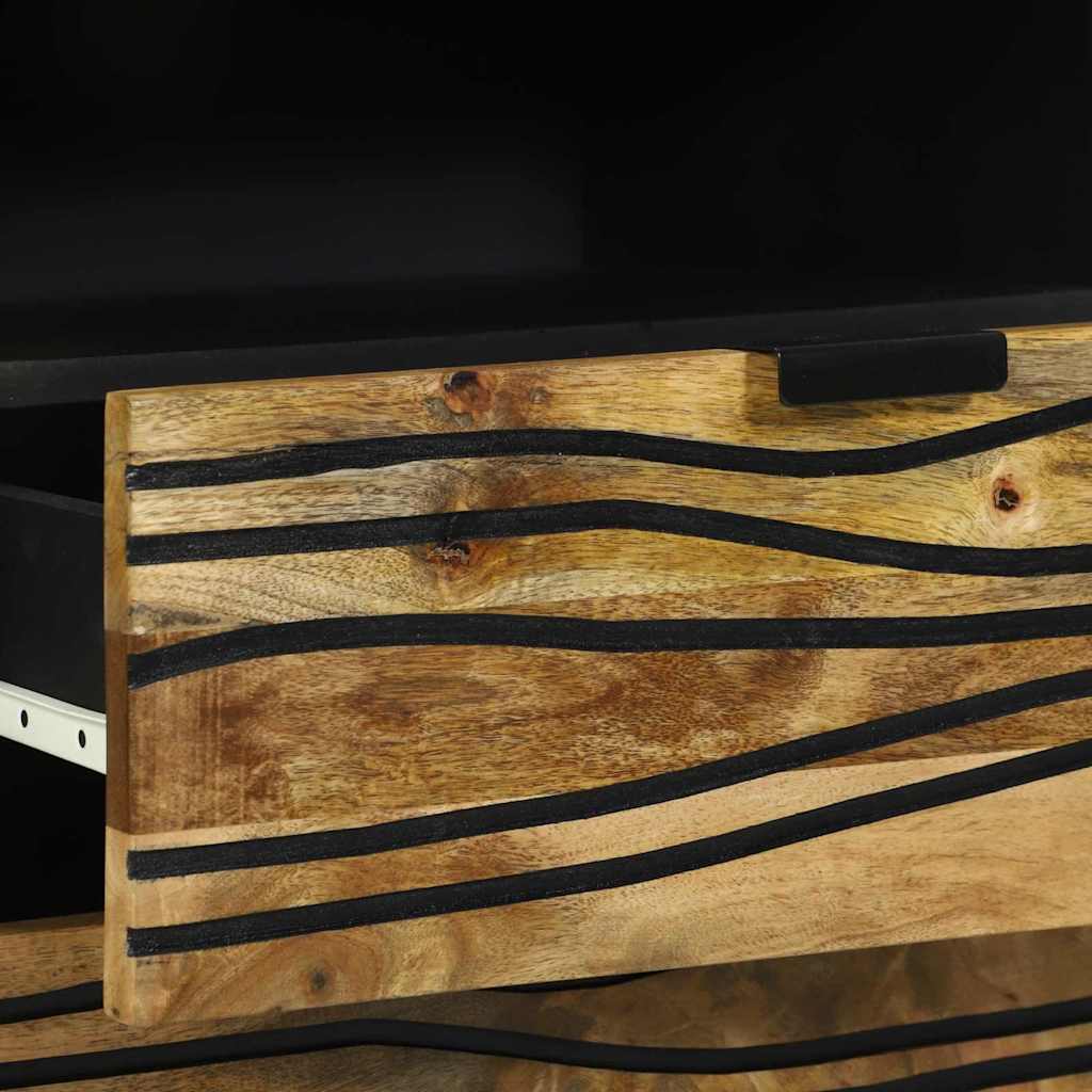 Table de chevet Naturel 50 x 33 x 62 cm Bois d'ingénierie - XIOS