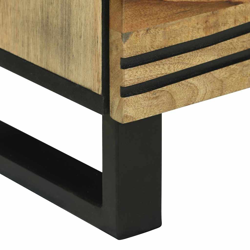 Table de chevet Naturel 50 x 33 x 62 cm Bois d'ingénierie - XIOS