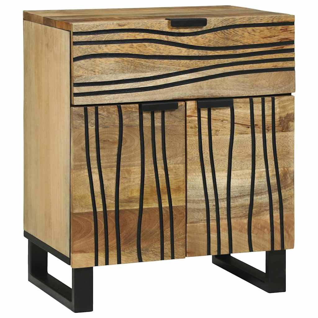 Cabinet de chevet avec tiroir Marron 50 x 33 x 60 cm - XIOS