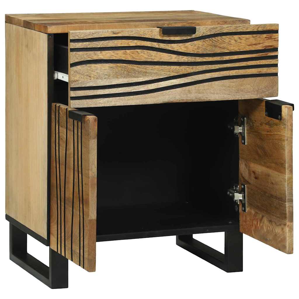 Cabinet de chevet avec tiroir Marron 50 x 33 x 60 cm - XIOS