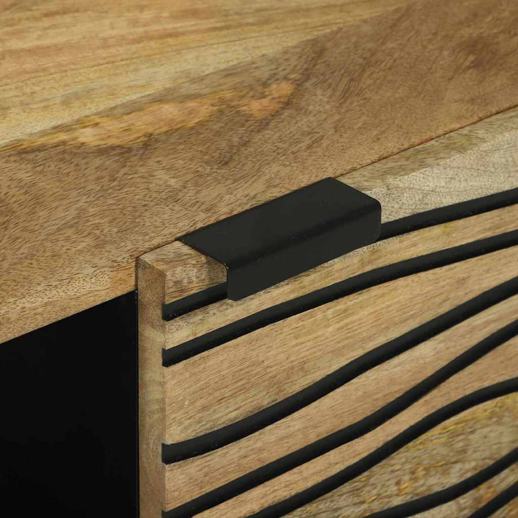 Table basse Marron et Noir 100 x 54 x 40 cm - XIOS