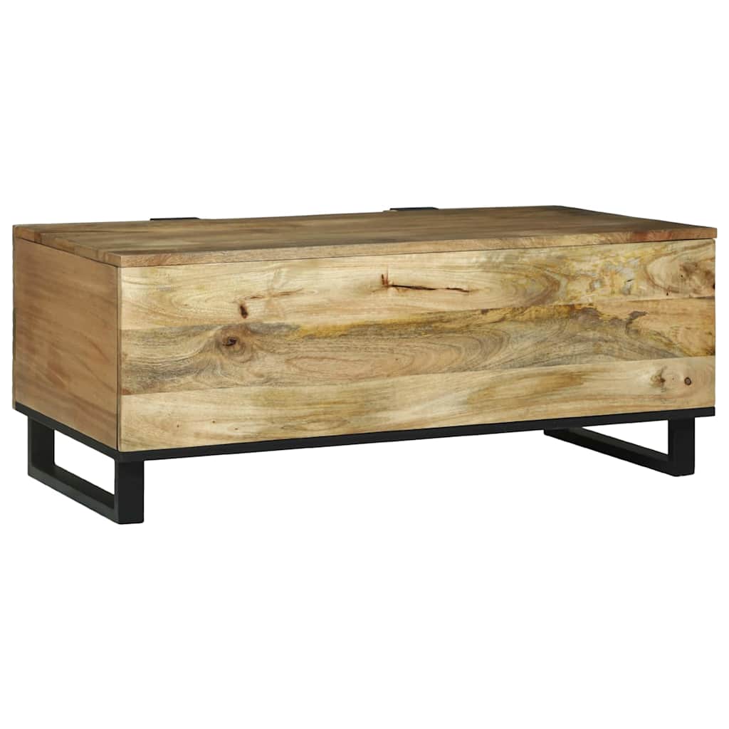 Table basse Marron et Noir 100 x 54 x 40 cm - XIOS