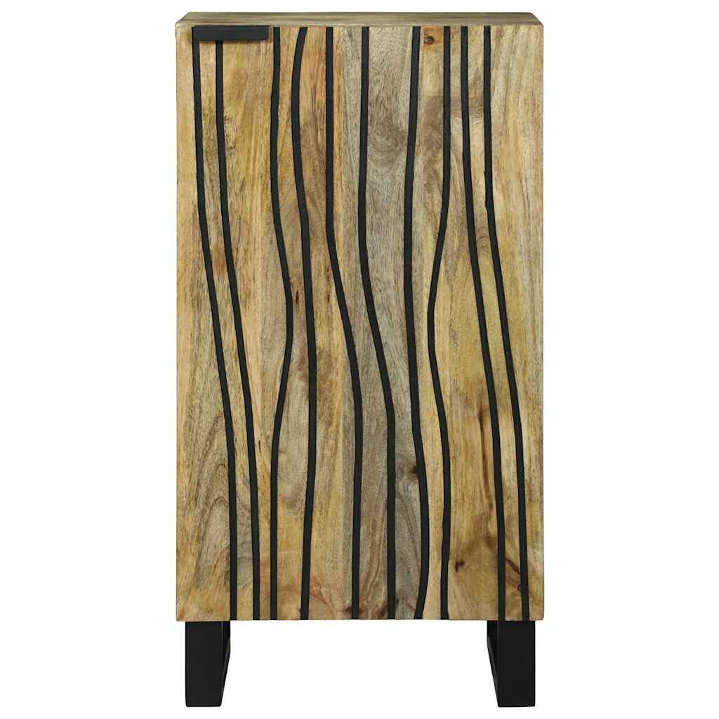 Buffet Marron 40 x 33 x 75 cm bois de manguier massif - XIOS