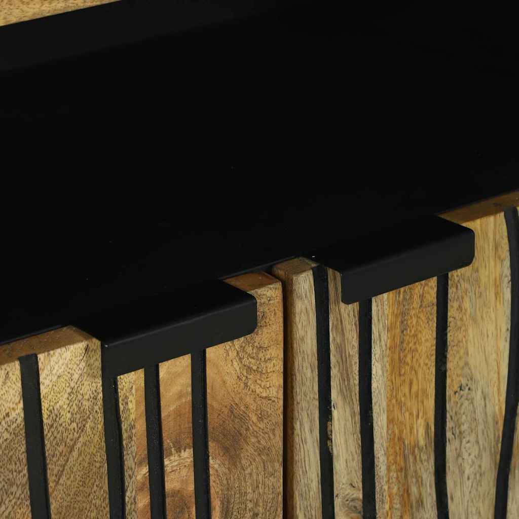 Buffet Marron 60 x 33 x 75 cm bois de manguier massif - XIOS