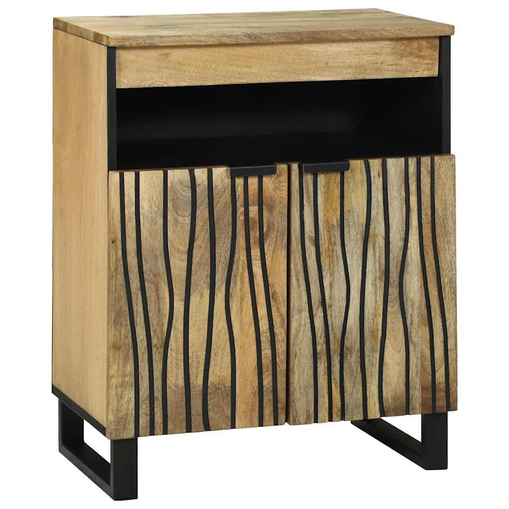 Buffet Marron 60 x 33 x 75 cm bois de manguier massif - XIOS