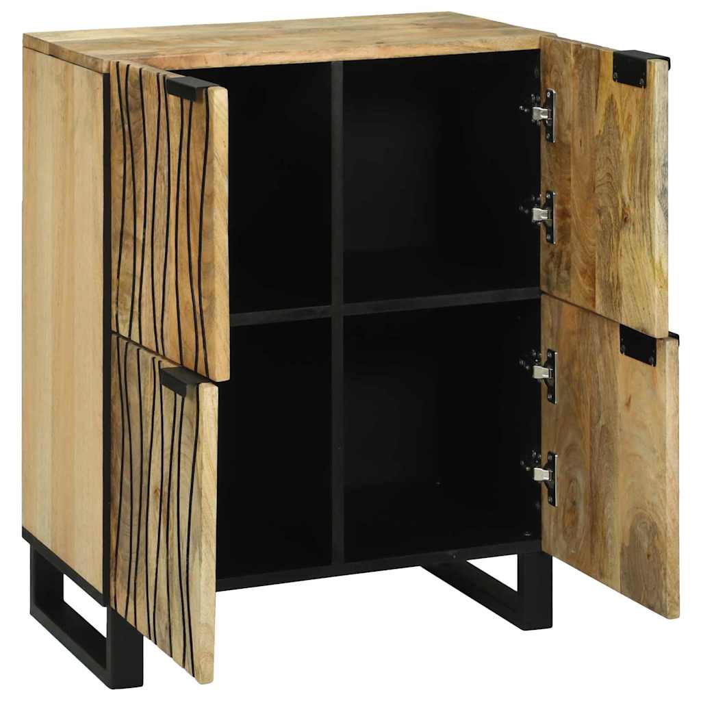 Buffet Marron 60 x 33 x 75 cm bois de manguier massif - XIOS