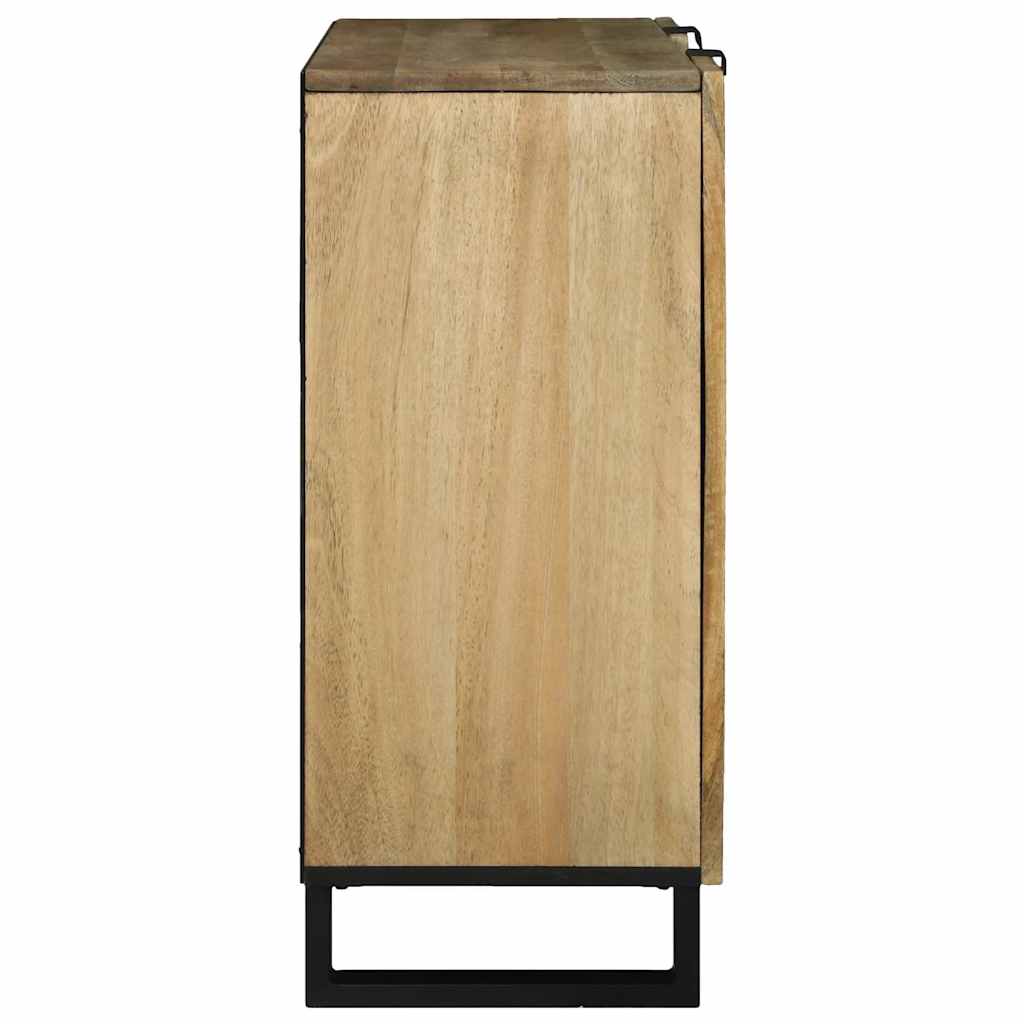 Buffet Marron 90 x 33 x 75 cm bois de manguier massif - XIOS