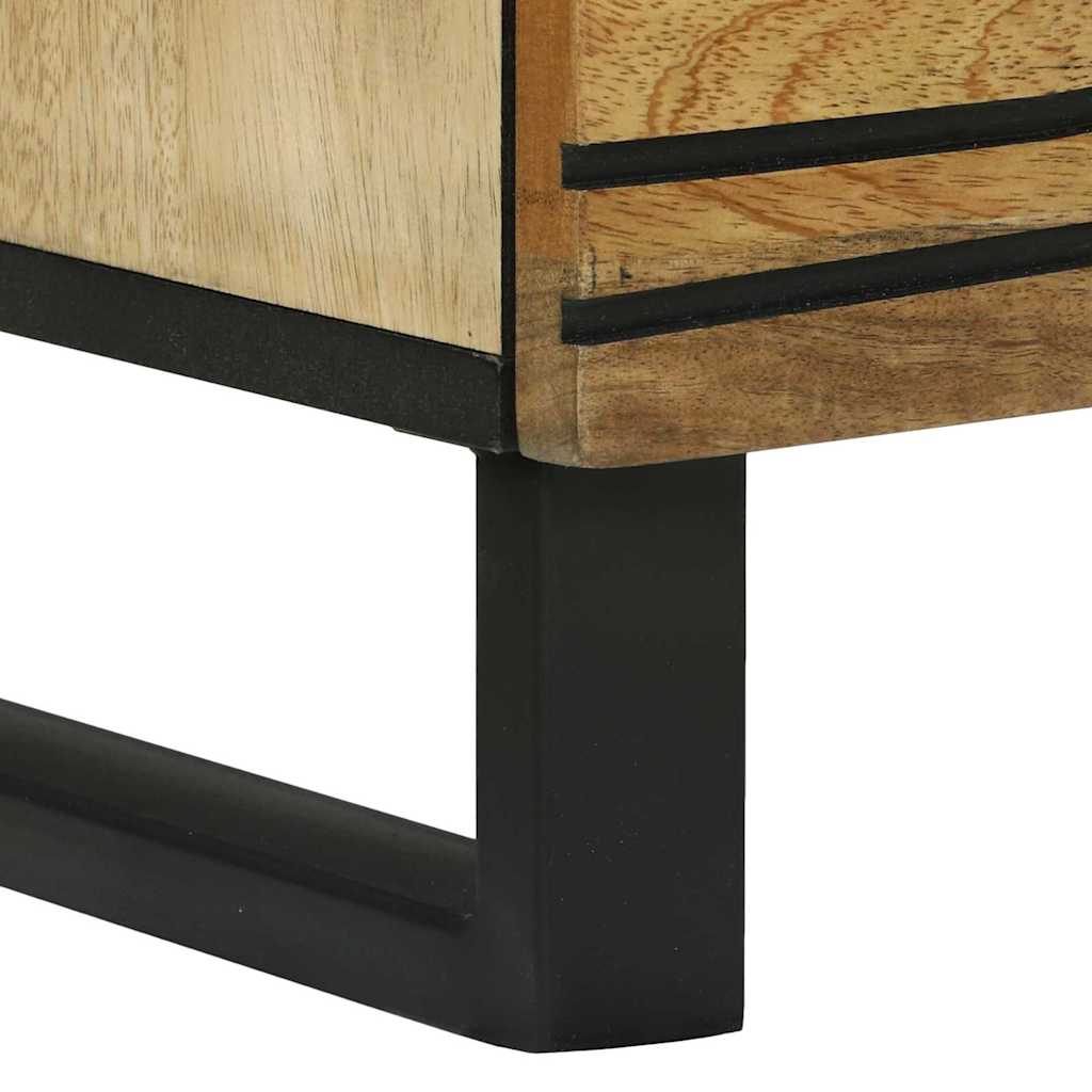 Buffet Marron 60 x 33 x 100 cm bois de manguier massif - XIOS
