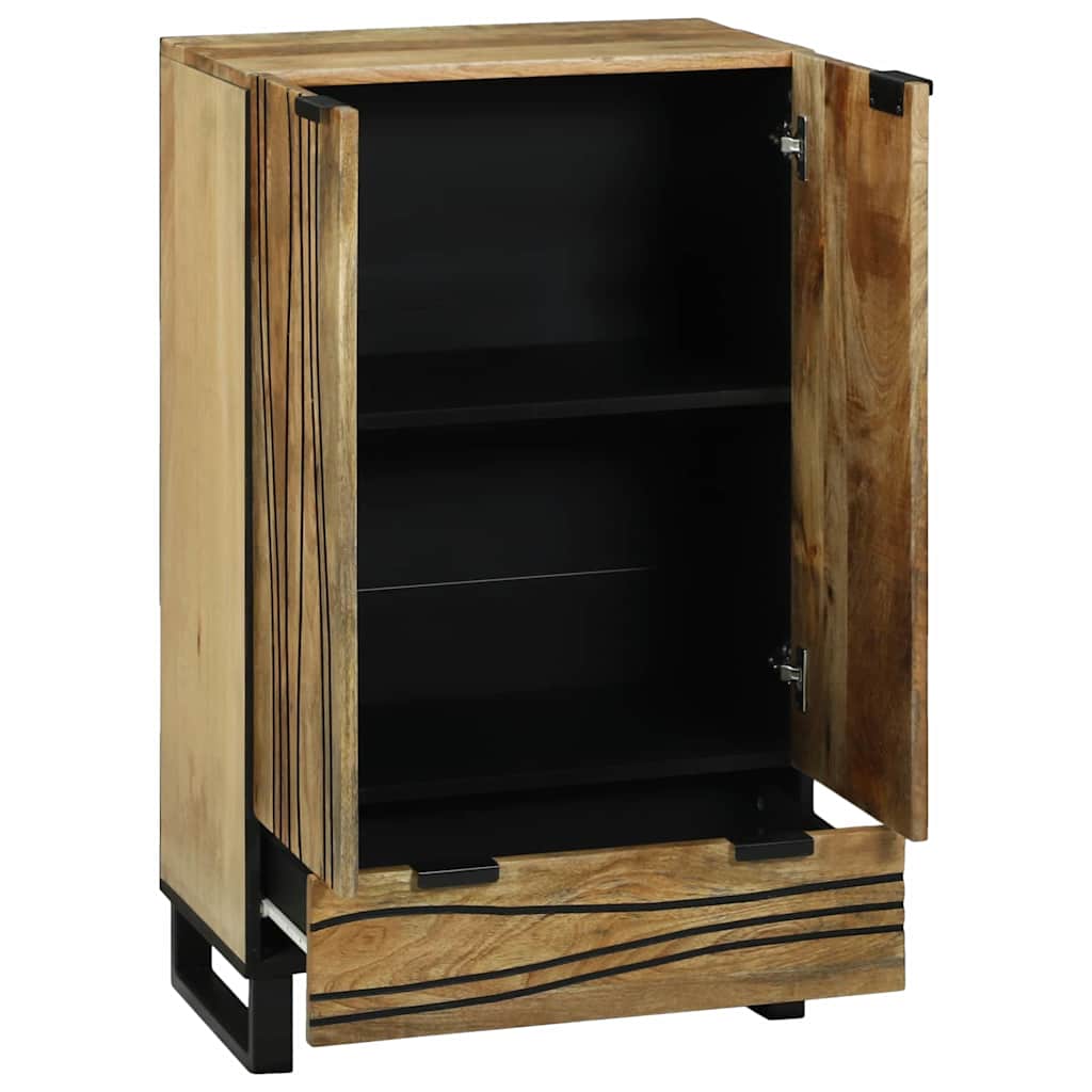 Buffet Marron 60 x 33 x 100 cm bois de manguier massif - XIOS