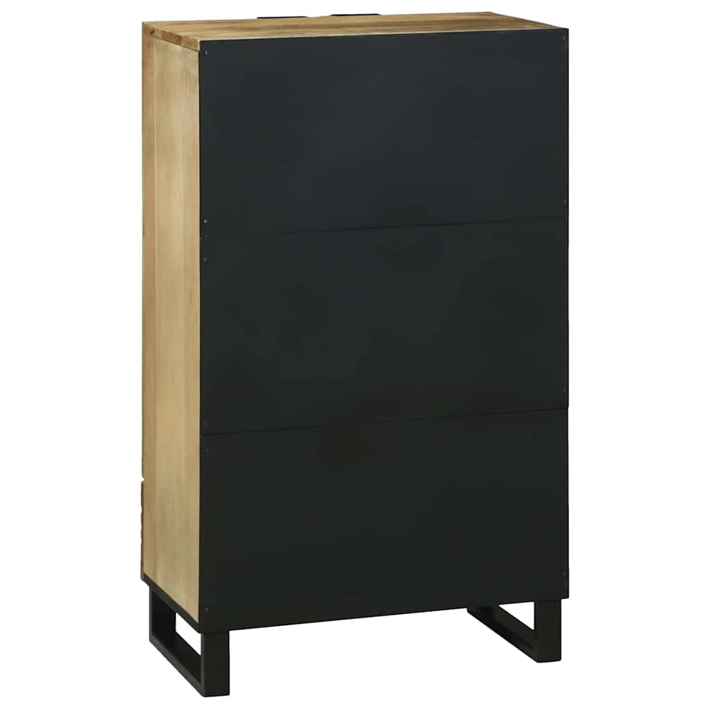 Buffet Marron 60 x 33 x 100 cm bois de manguier massif - XIOS