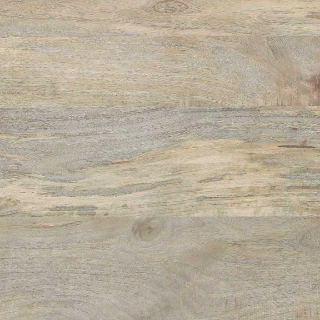 Table basse Beige et Noir 80 x 50 x 40 cm Bois d'acacia massif - XIOS